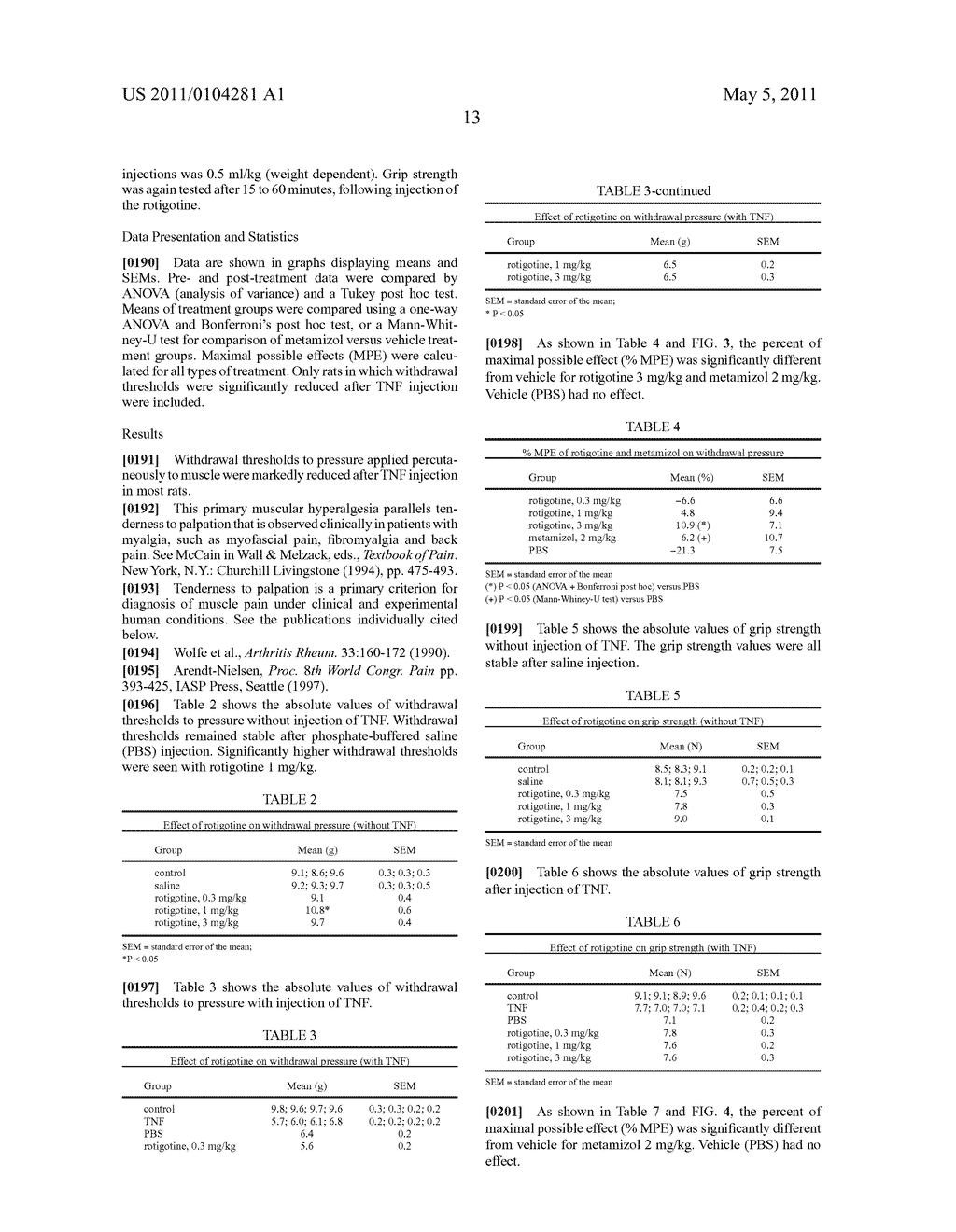 METHOD FOR TREATING PAIN USING A SUBSTITUTED 2-AMINOTETRALIN COMPOUND - diagram, schematic, and image 16