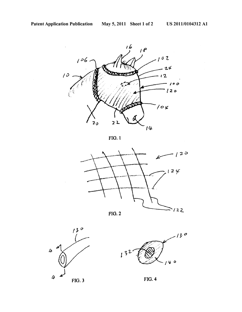 Insect Repellent Compound, Material and Animal Mask, and Method for Making Same - diagram, schematic, and image 02