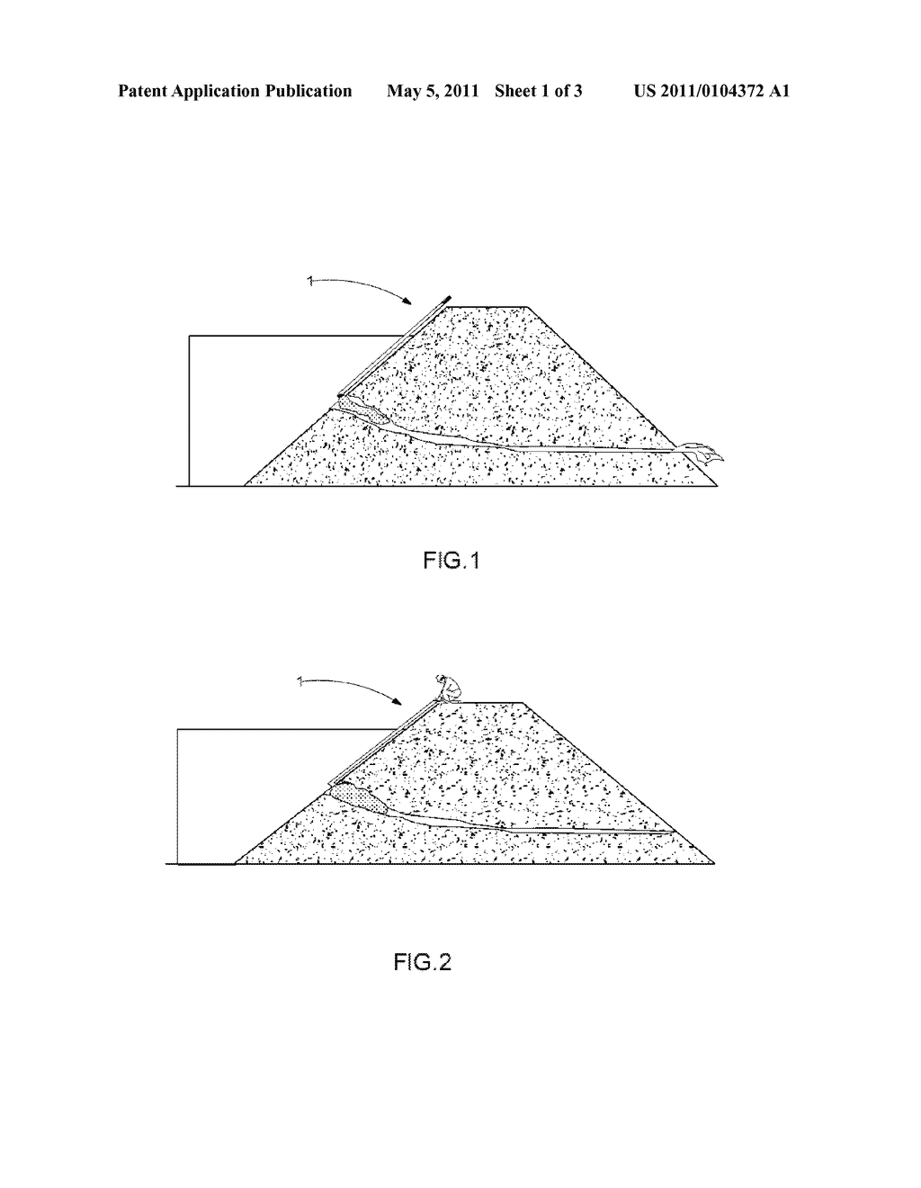 Polymer injection method for blocking piping in dikes and dams - diagram, schematic, and image 02