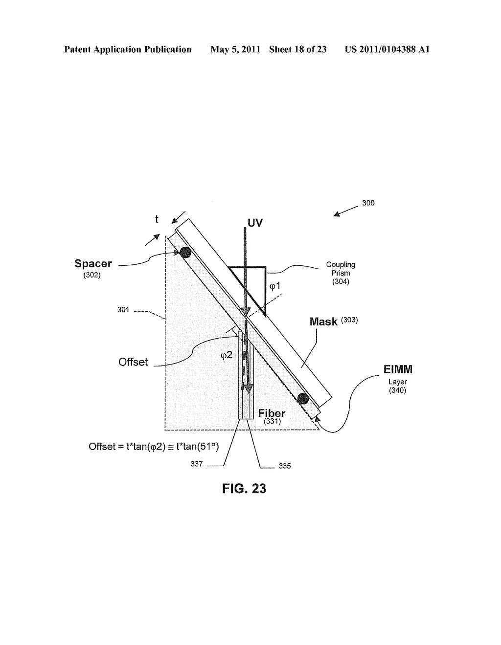 METHOD FOR MAKING AN OPTICAL DEVICE INCLUDING A CURABLE INDEX MATCHING ELASTOMERIC SOLID LAYER - diagram, schematic, and image 19