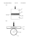 HEARTH ROLL HAVING EXCELLENT MN BUILD-UP RESISTANCE, THERMAL SHOCK RESISTANCE, AND ABRASION RESISTANCE, AND THERMAL SPRAY MATERIAL THEREFOR diagram and image