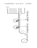 Method For Preparing Nonwoven Fusible Interlining Using Pattern Printing diagram and image