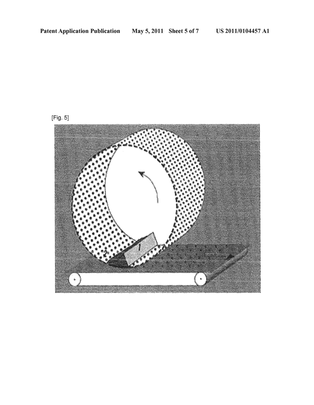 Method For Preparing Nonwoven Fusible Interlining Using Pattern Printing - diagram, schematic, and image 06