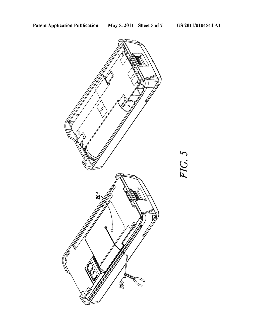 METHOD AND APPARATUS FOR DISASSEMBLING A HERMETICALLY SEALED BATTERY - diagram, schematic, and image 06