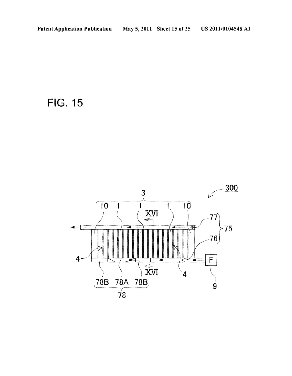 POWER SUPPLY DEVICE INCLUDING A PLURALITY OF BATTERY CELLS ARRANGED SIDE BY SIDE - diagram, schematic, and image 16