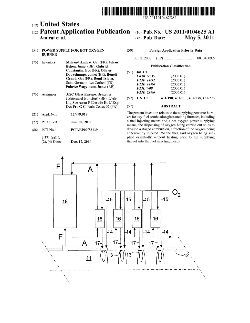 POWER SUPPLY FOR HOT OXYGEN BURNER - diagram, schematic, and image 01