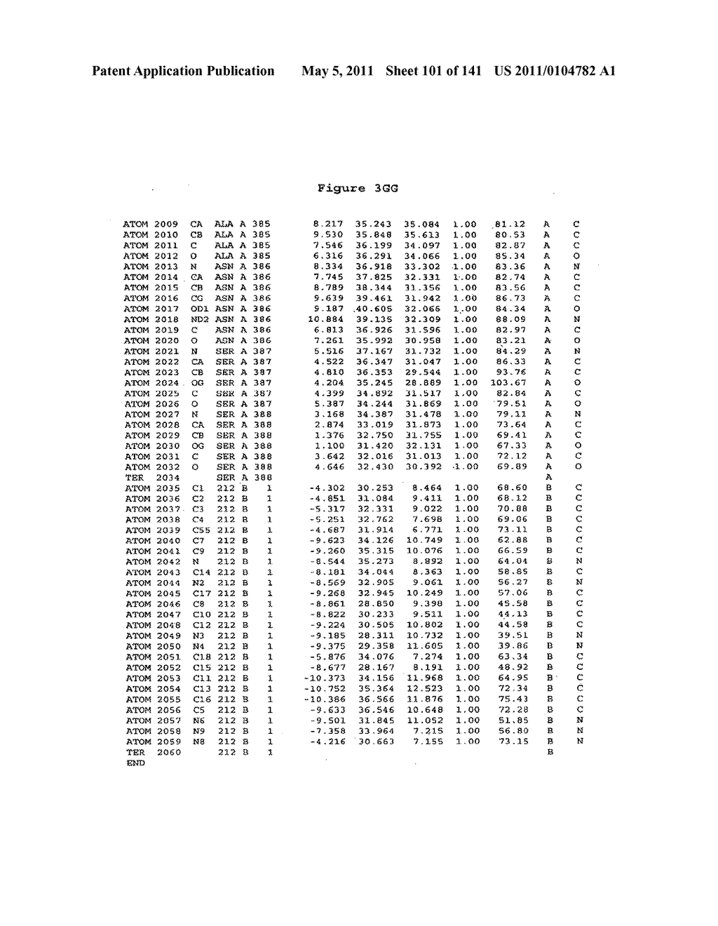 CRYSTAL STRUCTURE OF AURORA-2 PROTEIN AND BINDING POCKETS THEREOF - diagram, schematic, and image 102