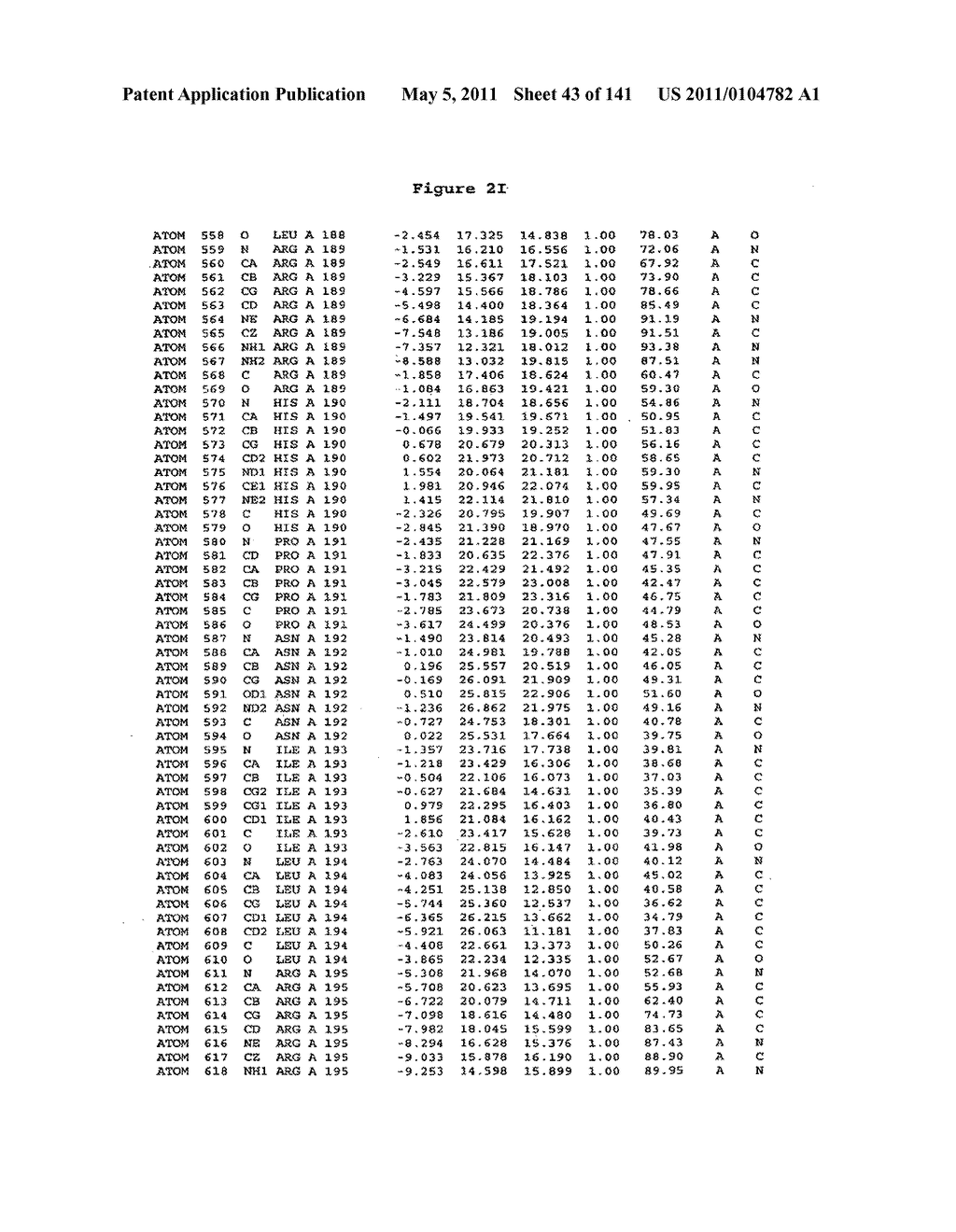 CRYSTAL STRUCTURE OF AURORA-2 PROTEIN AND BINDING POCKETS THEREOF - diagram, schematic, and image 44