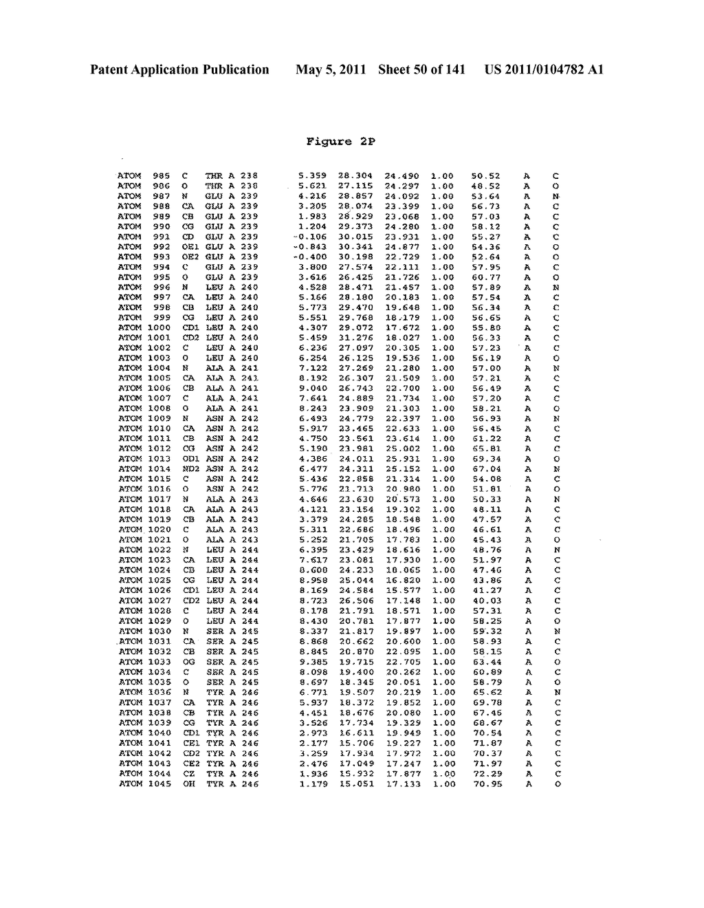 CRYSTAL STRUCTURE OF AURORA-2 PROTEIN AND BINDING POCKETS THEREOF - diagram, schematic, and image 51