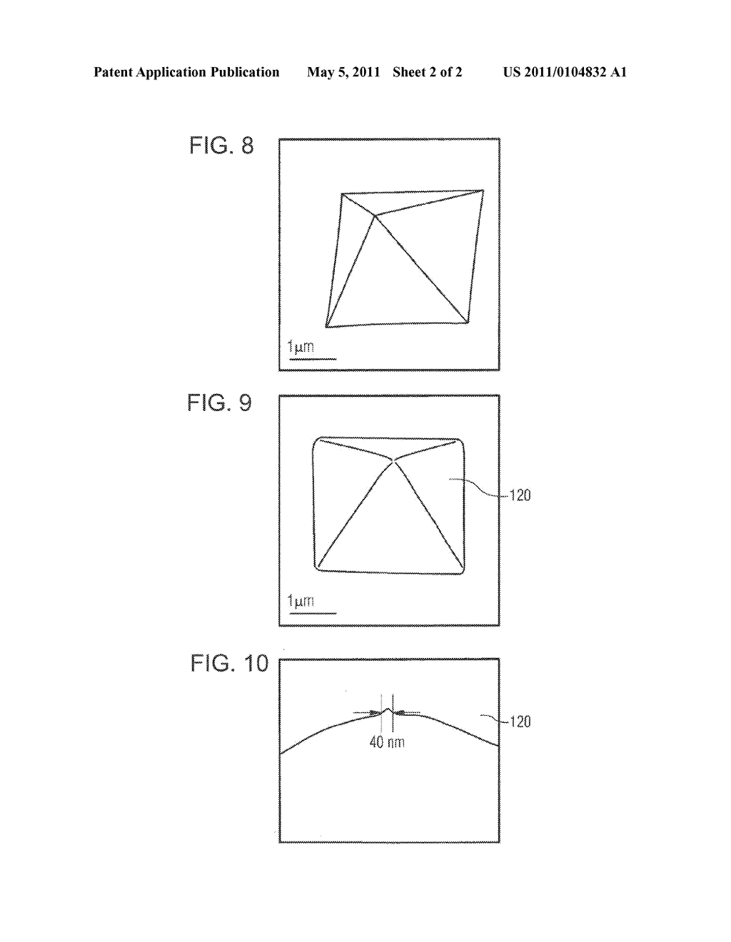 METHOD FOR PRODUCING A FIELD-EMITTER ARRAY WITH CONTROLLED APEX SHARPNESS - diagram, schematic, and image 03