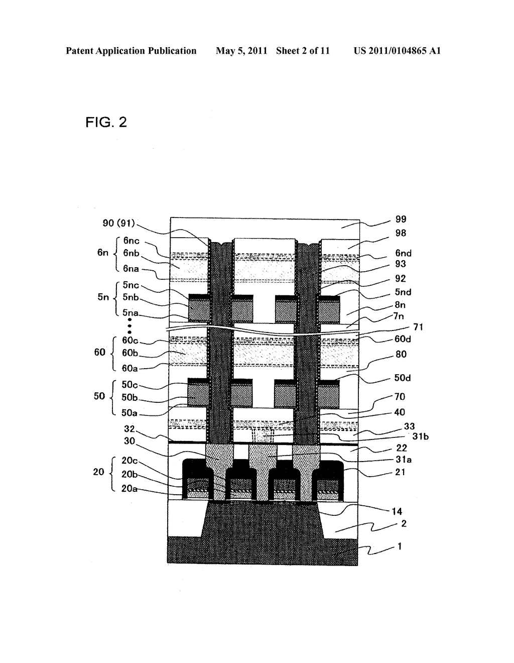 METHOD OF FABRICATING A SEMICONDUCTOR DEVICE - diagram, schematic, and image 03