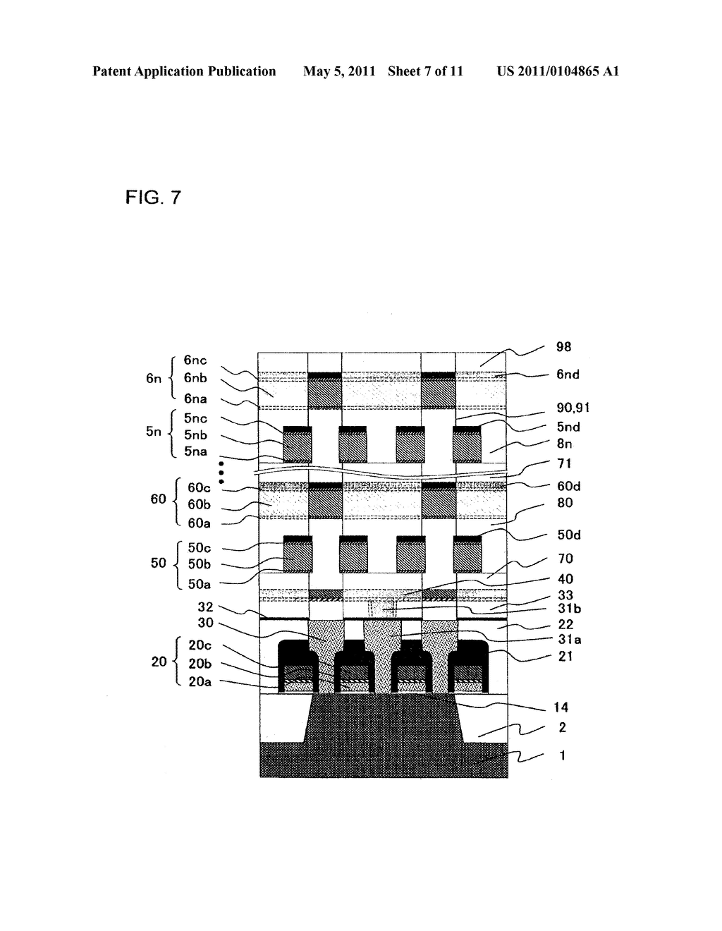 METHOD OF FABRICATING A SEMICONDUCTOR DEVICE - diagram, schematic, and image 08