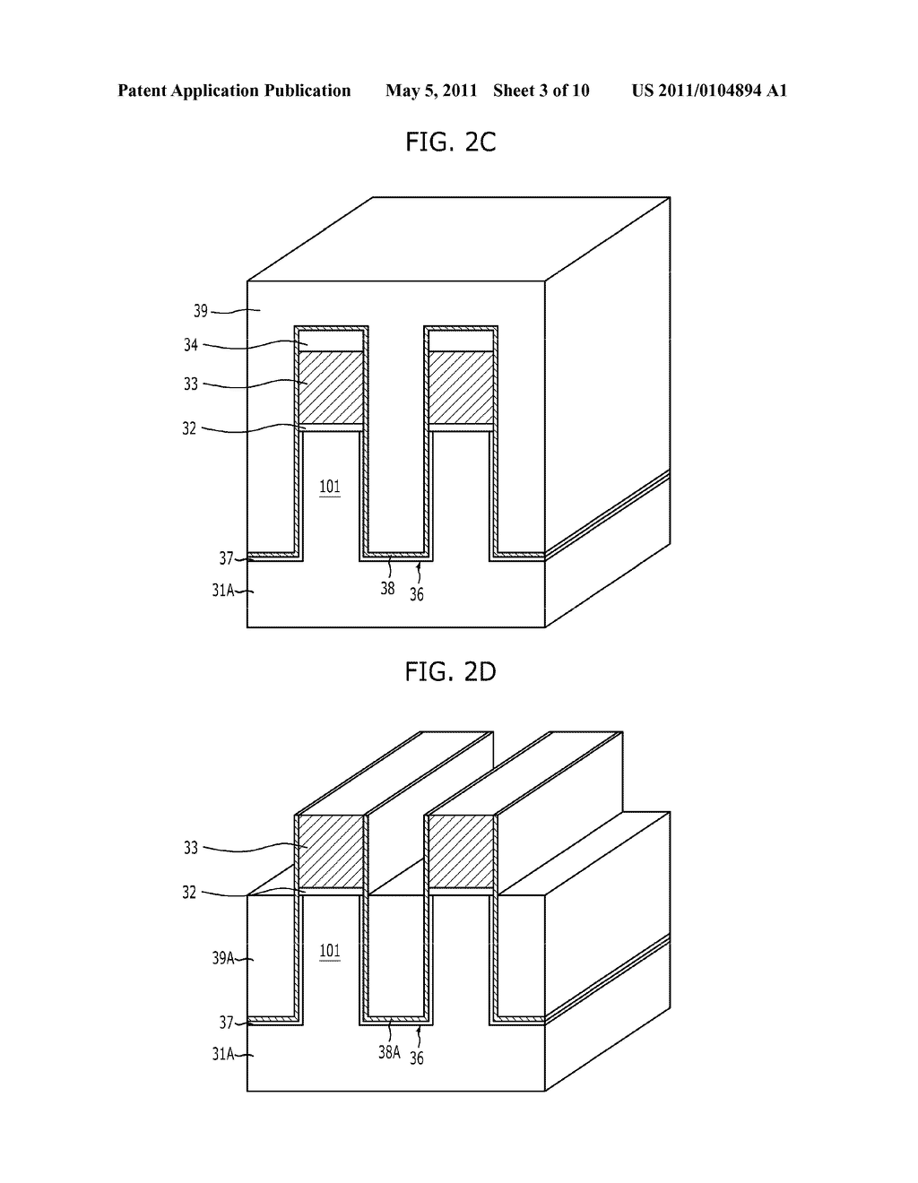 METHOD FOR FABRICATING SEMICONDUCTOR DEVICE - diagram, schematic, and image 04