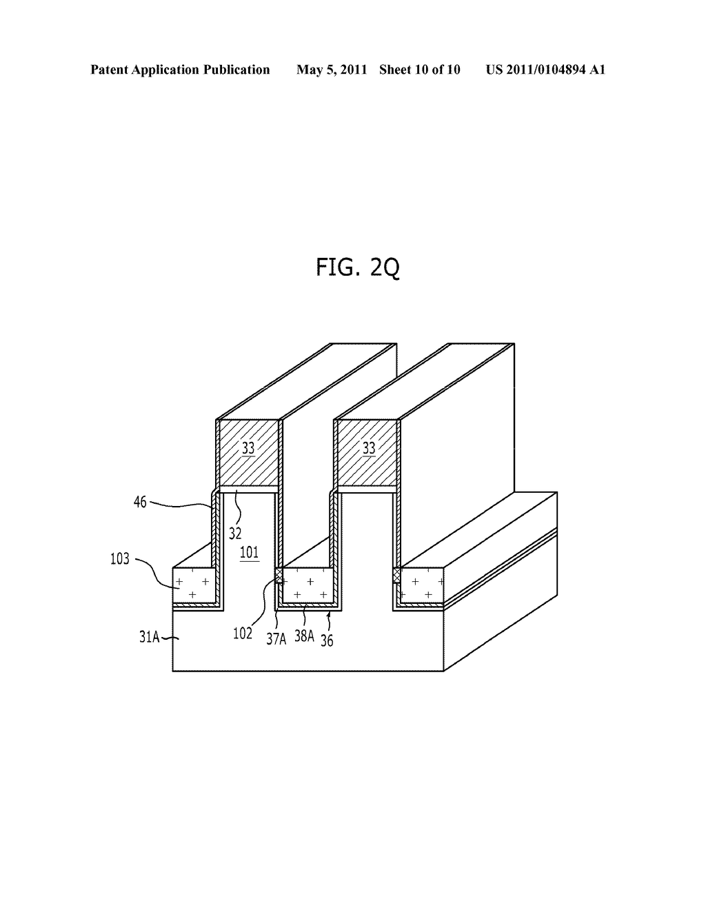 METHOD FOR FABRICATING SEMICONDUCTOR DEVICE - diagram, schematic, and image 11