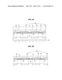 LIQUID CRYSTAL DISPLAY DEVICE HAVING PATTERNED SPACERS AND METHOD OF FABRICATING THE SAME diagram and image