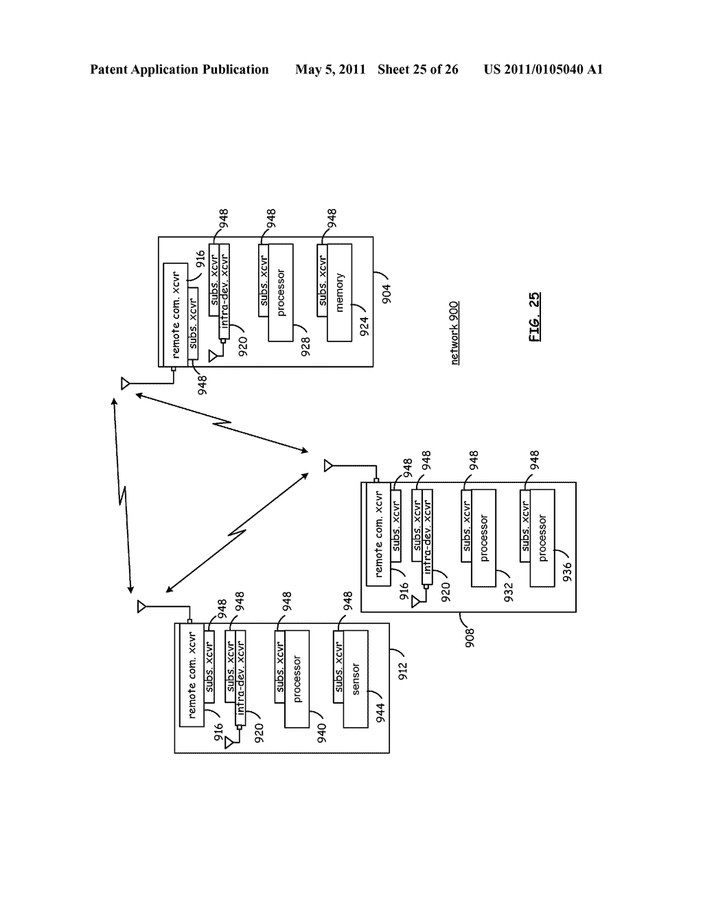 FREQUENCY DIVISION MULTIPLE ACCESS COMMUNICATIONS WITHIN A DEVICE - diagram, schematic, and image 26