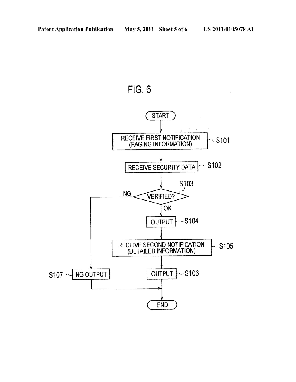 PAGING SIGNAL TRANSMISSION METHOD AND MOBILE STATION FOR THE SAME - diagram, schematic, and image 06