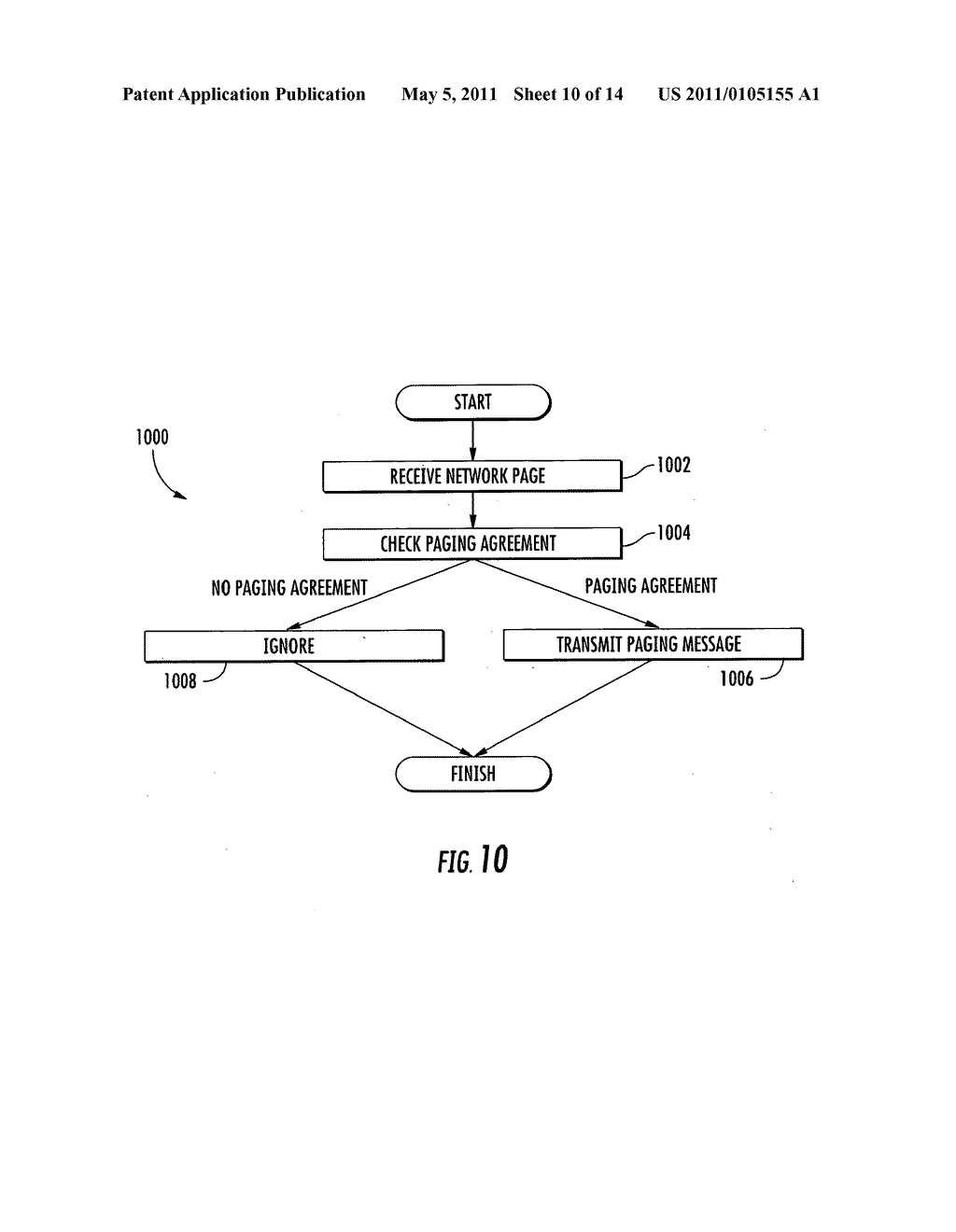 METHODS AND APPARATUS FOR OPTIMIZING PAGING MECHANISMS USING DEVICE CONTEXT INFORMATION - diagram, schematic, and image 11