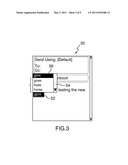 SYSTEM AND METHOD FOR FACILITATING CHARACTER CAPITALIZATION IN HANDHELD ELECTRONIC DEVICE diagram and image