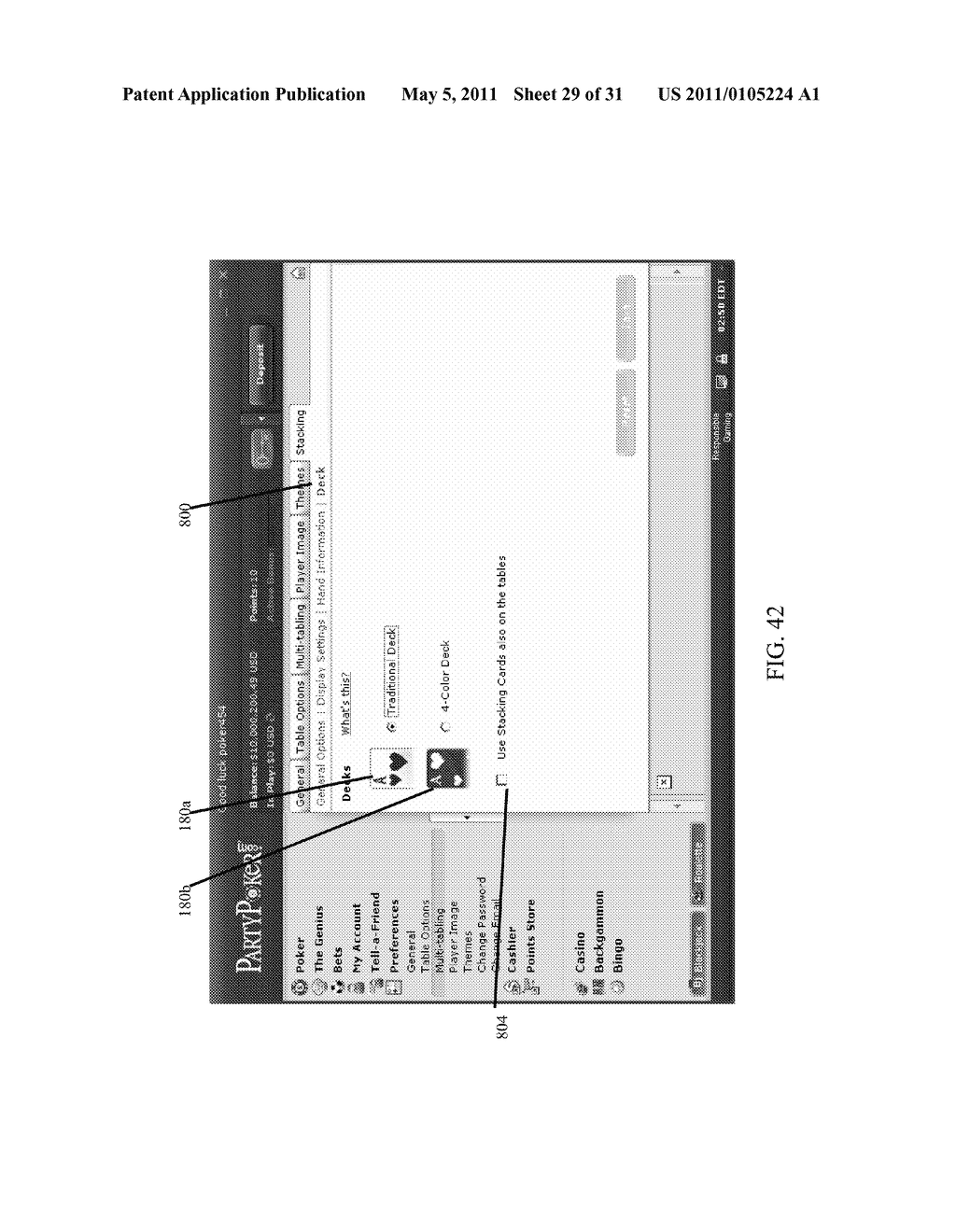 System And Process For Stacking Electronic Game Tables - diagram, schematic, and image 30