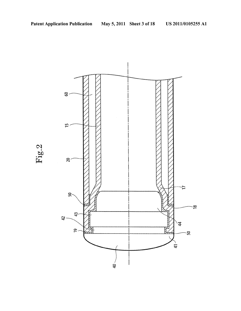 BAT FOR BASEBALL OR SOFTBALL - diagram, schematic, and image 04