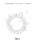 Multiple Sprocket Assembly for a Bicycle diagram and image