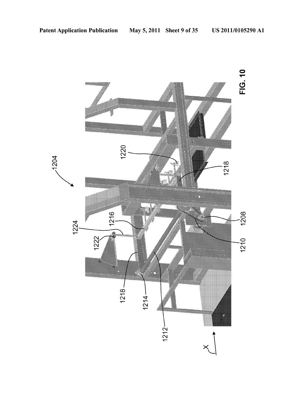 METHODS AND A MACHINE FOR FORMING A CONTAINER FROM A BLANK - diagram, schematic, and image 10