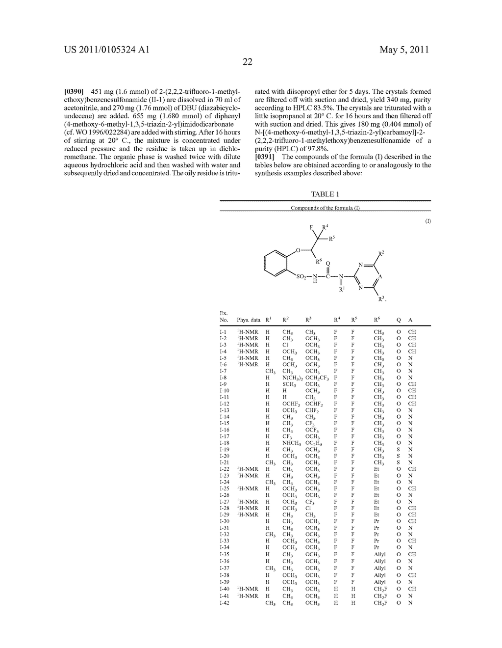 Herbicidal Compounds Based on N-Azinyl-N-Phenylsulfonylureas - diagram, schematic, and image 23