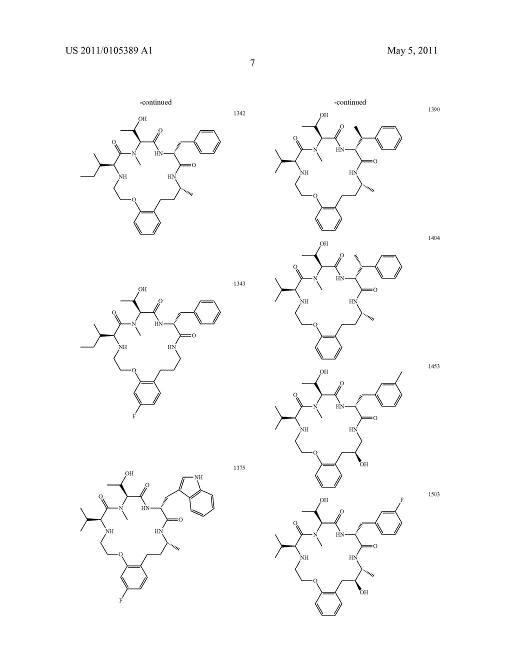 Macrocyclic Ghrelin Receptor Antagonists and Inverse Agonists and Methods of Using the Same - diagram, schematic, and image 21