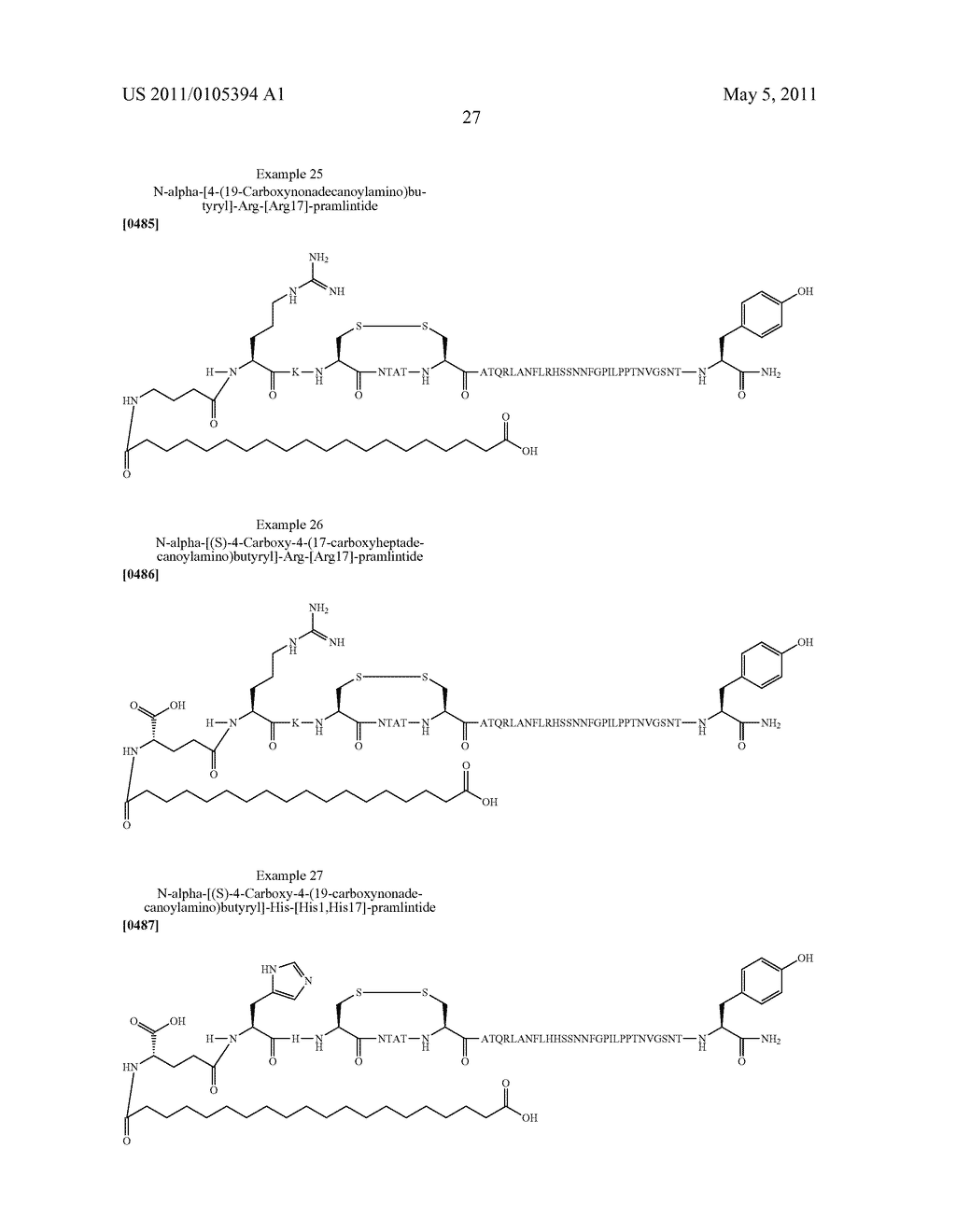 Amylin Derivatives - diagram, schematic, and image 71