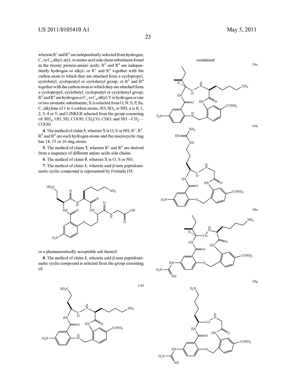 Beta-Turn Peptidomimetic Cyclic Compounds for Treating Dry Eye - diagram, schematic, and image 51