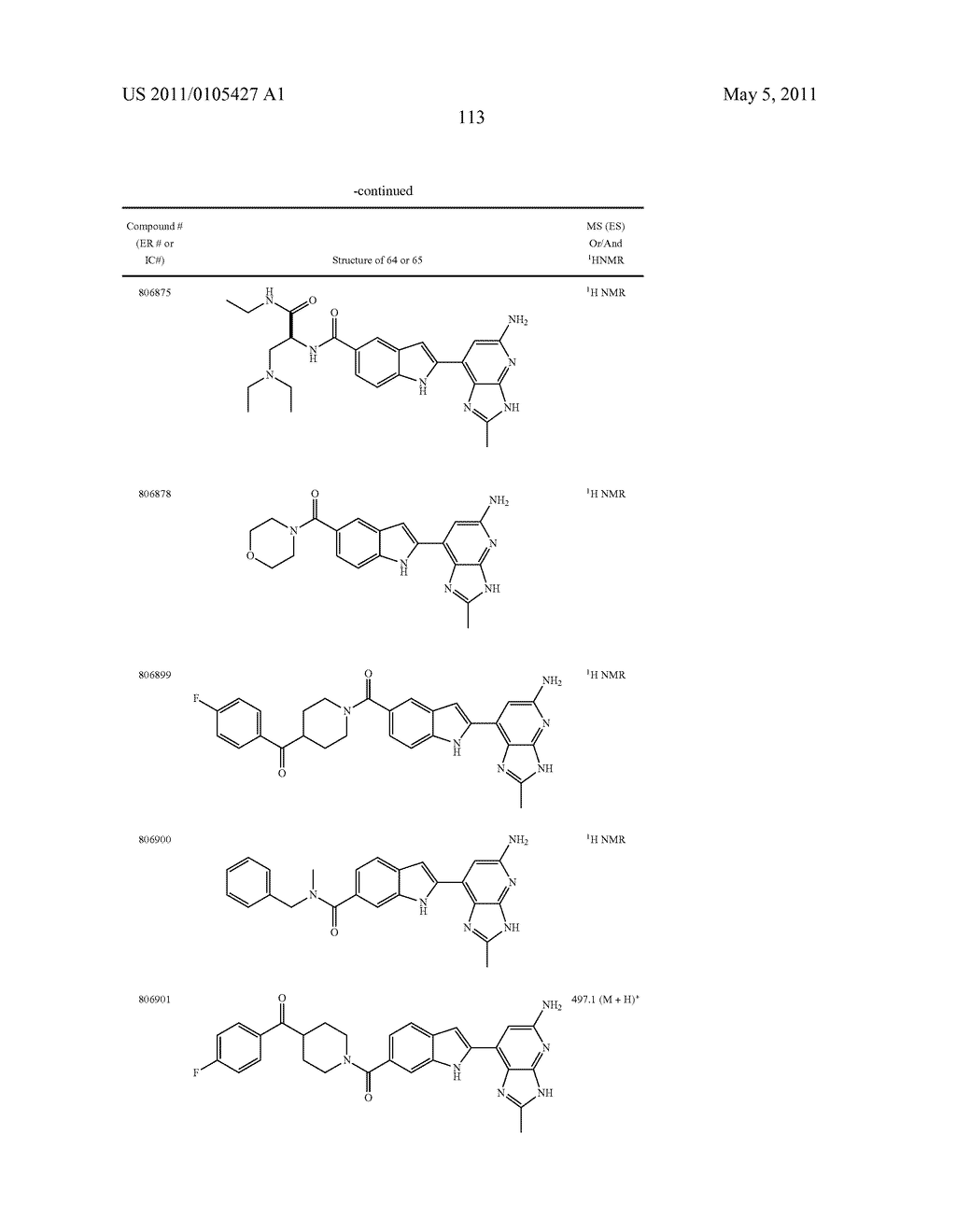 DEAZAPURINES AND USES THEREOF - diagram, schematic, and image 114