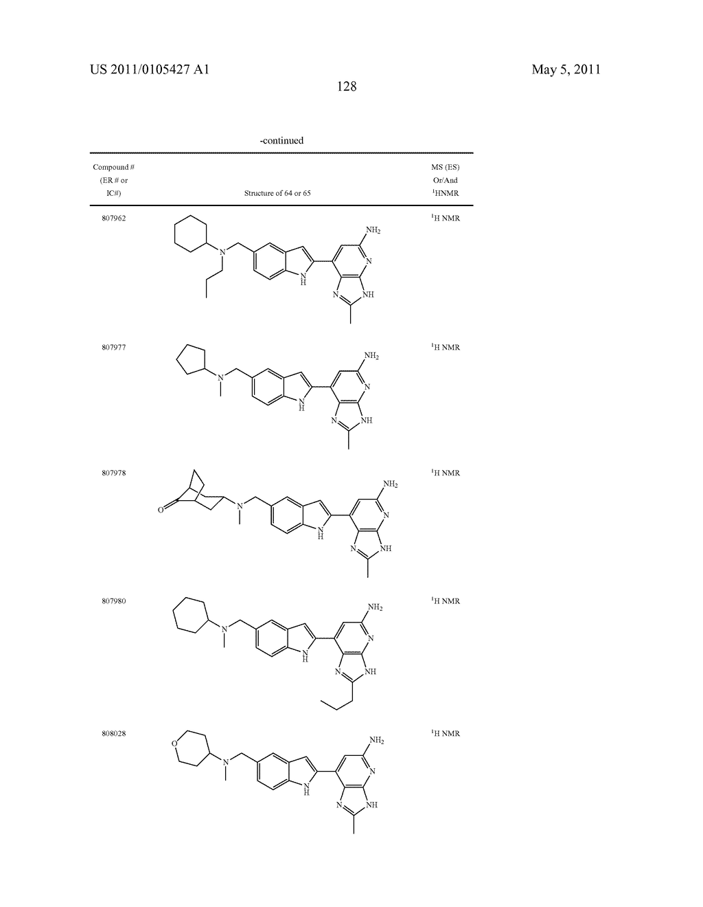 DEAZAPURINES AND USES THEREOF - diagram, schematic, and image 129