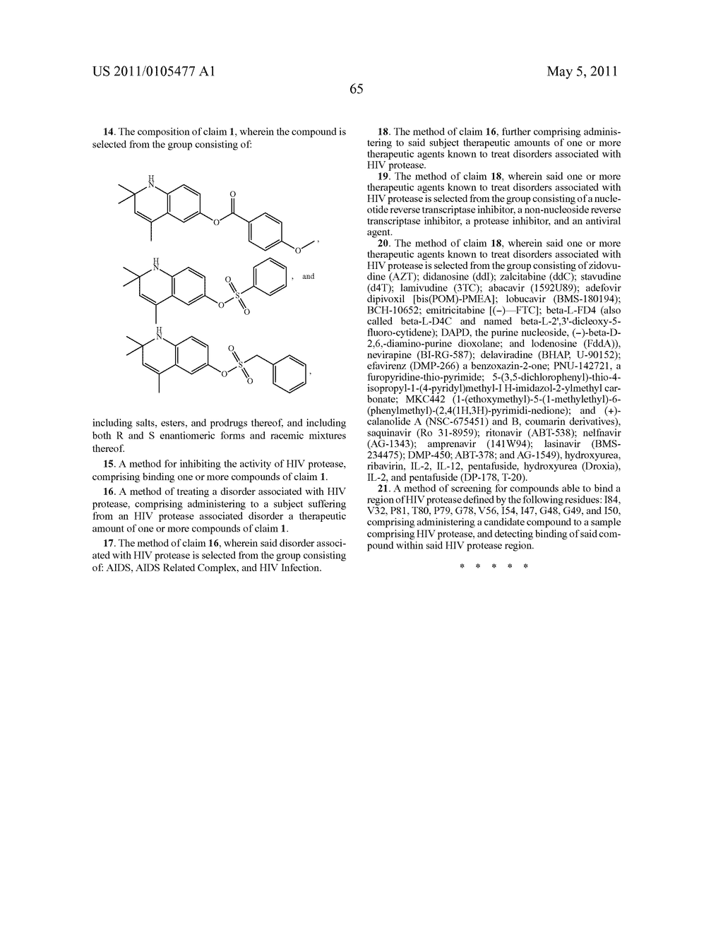 COMPOSITIONS AND METHODS RELATING TO HIV PROTEASE INHIBITION - diagram, schematic, and image 84