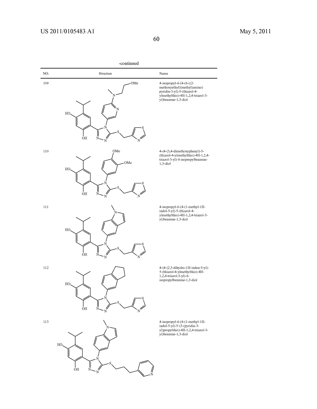 TRIAZOLE COMPOUNDS THAT MODULATE HSP90 ACTIVITY - diagram, schematic, and image 61