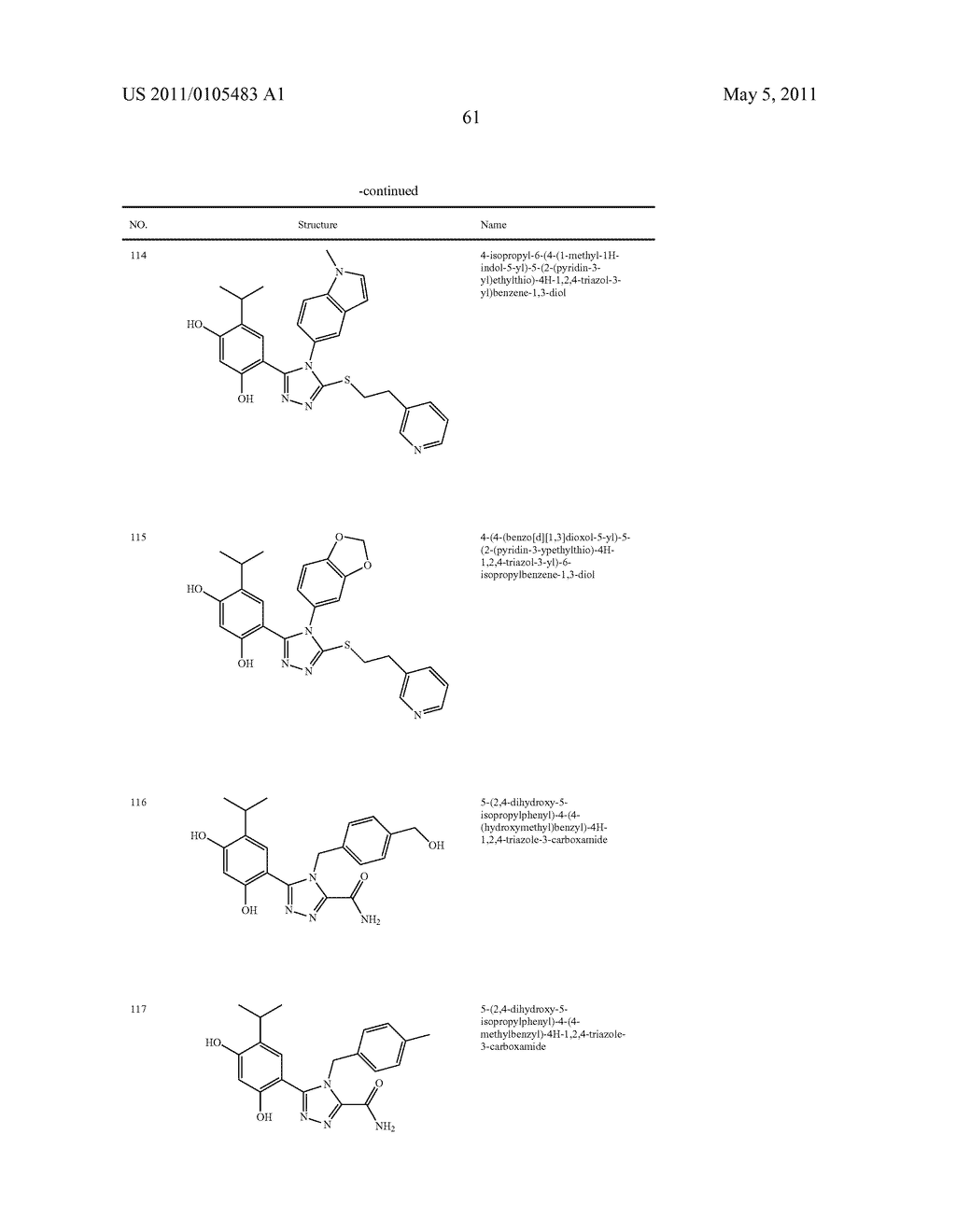 TRIAZOLE COMPOUNDS THAT MODULATE HSP90 ACTIVITY - diagram, schematic, and image 62