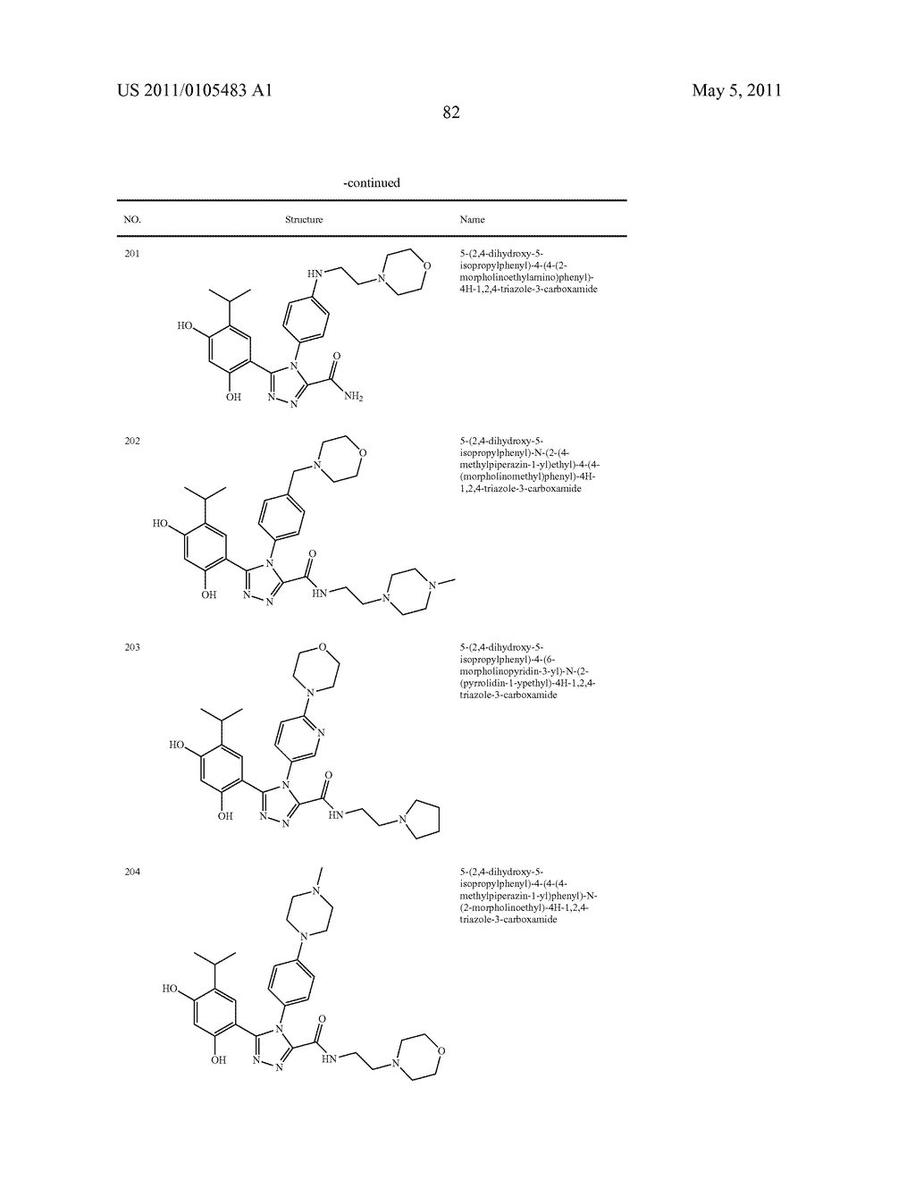 TRIAZOLE COMPOUNDS THAT MODULATE HSP90 ACTIVITY - diagram, schematic, and image 83