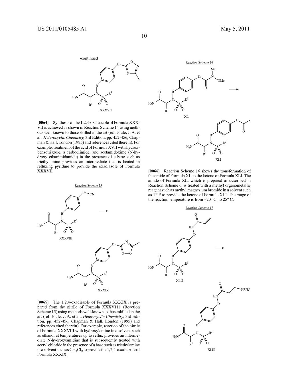 Alpha-(N-Sulfonamido)Acetamide Derivatives as Beta-Amyloid Inhibitors - diagram, schematic, and image 11