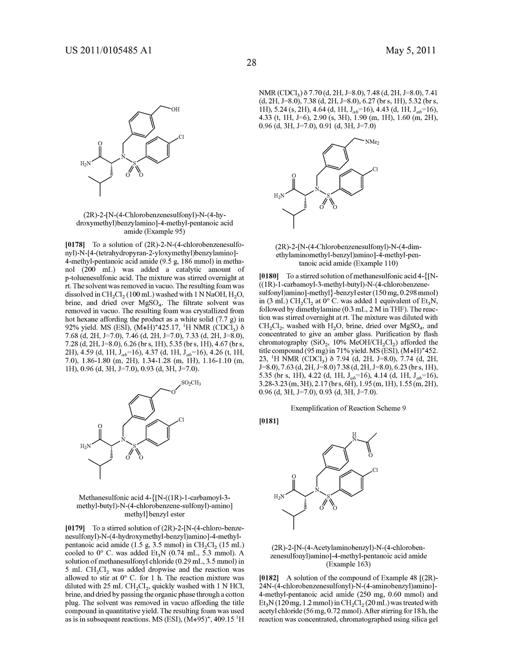 Alpha-(N-Sulfonamido)Acetamide Derivatives as Beta-Amyloid Inhibitors - diagram, schematic, and image 29