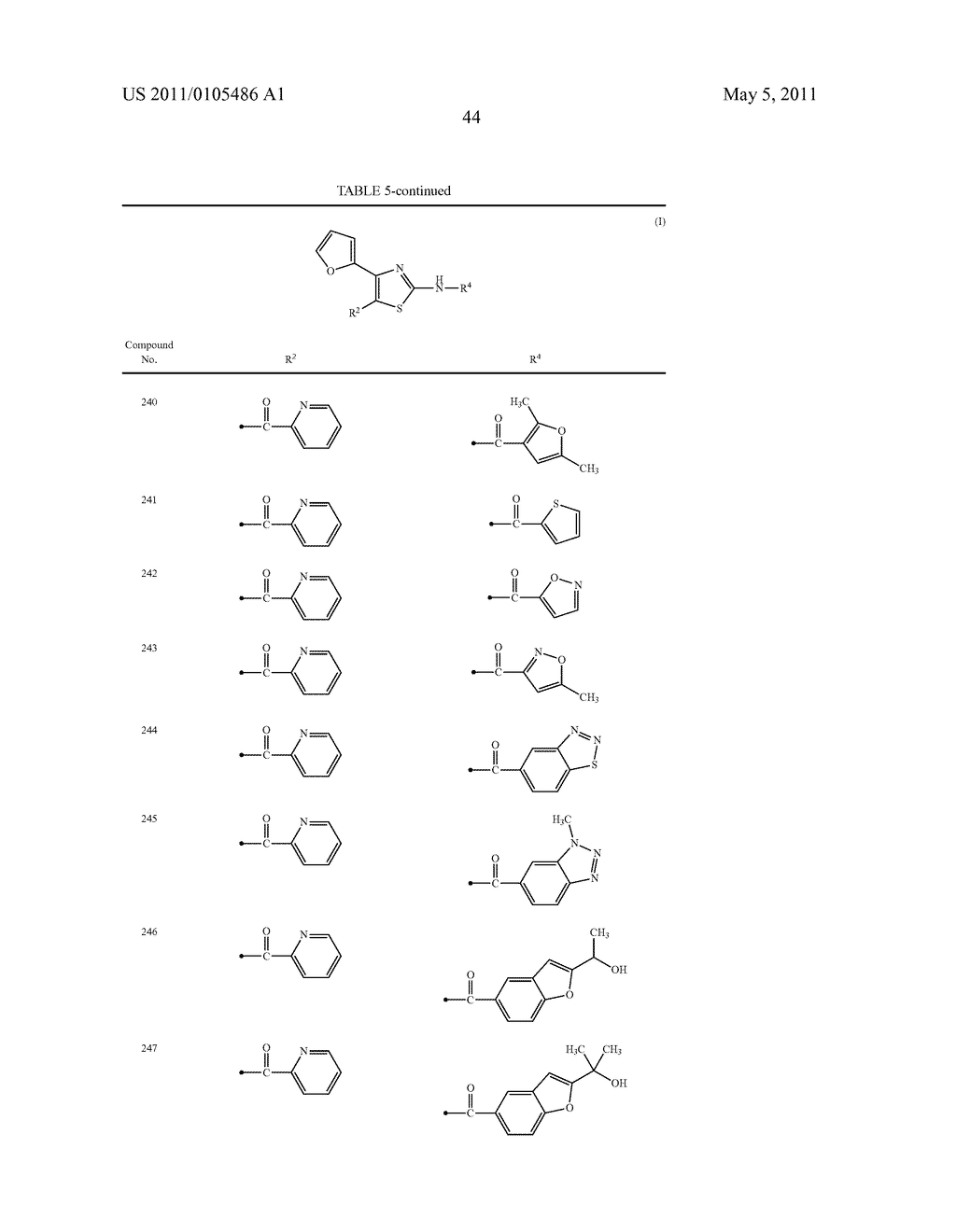 THIAZOLE DERIVATIVES - diagram, schematic, and image 45