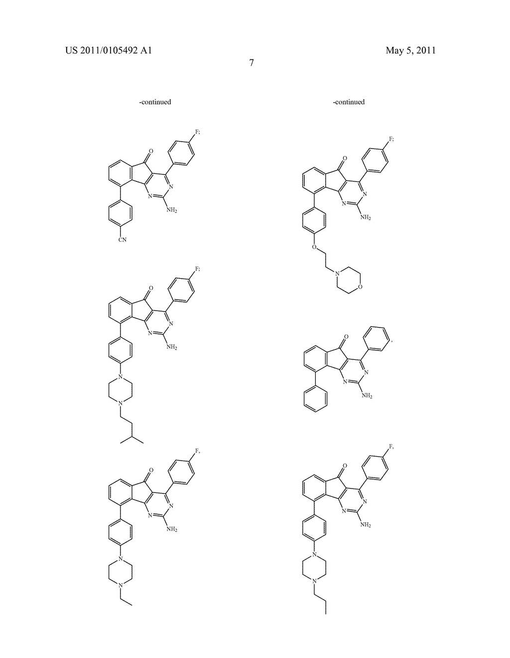ARYL SUBSTITUTED ARYLINDENOPYRIMIDINES AND THEIR USE AS HIGHLY SELECTIVE ADENOSINE A2a RECEPTOR ANTAGONISTS - diagram, schematic, and image 08