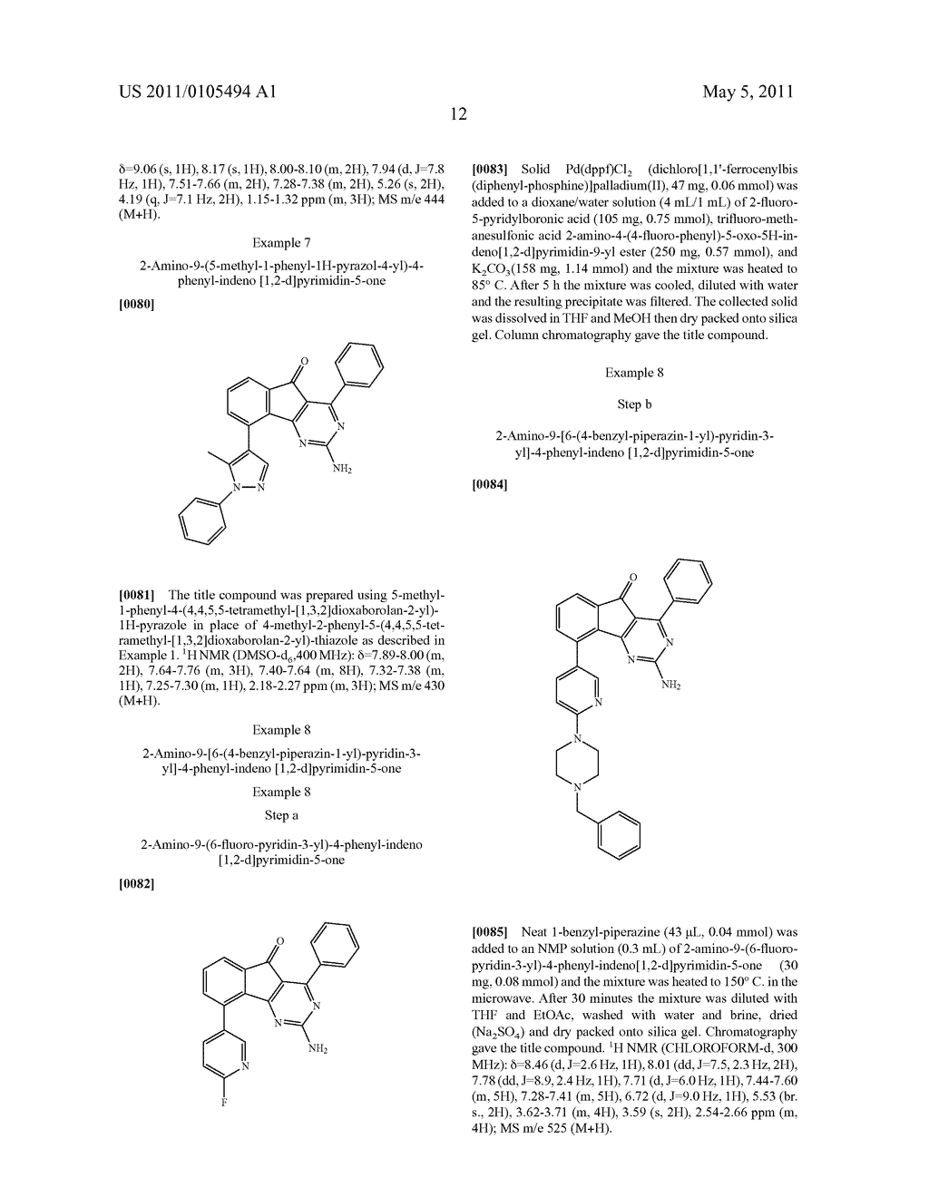 HETEROARYL SUBSTITUTED ARYLINDENOPYRIMIDINES AND THEIR USE AS HIGHLY SELECTIVE ADENOSINE A2A RECEPTOR ANTAGONISTS - diagram, schematic, and image 13