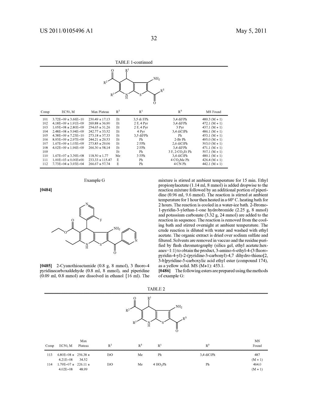 Methods For The Treatment Of Myosin Heavy Chain-Mediated Conditions Using 4,7-Dihydrothieno[2,3-B]Pyridine Compounds - diagram, schematic, and image 34