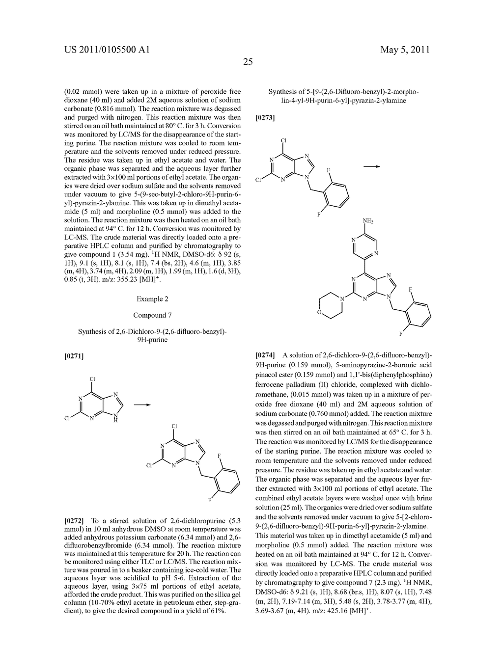 PYRAZINE SUBSTITUTED PURINES - diagram, schematic, and image 26