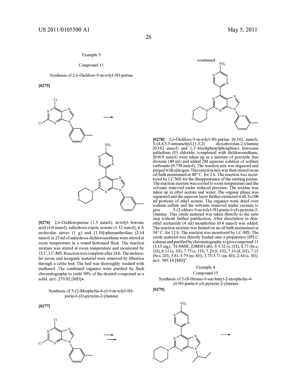 PYRAZINE SUBSTITUTED PURINES - diagram, schematic, and image 27