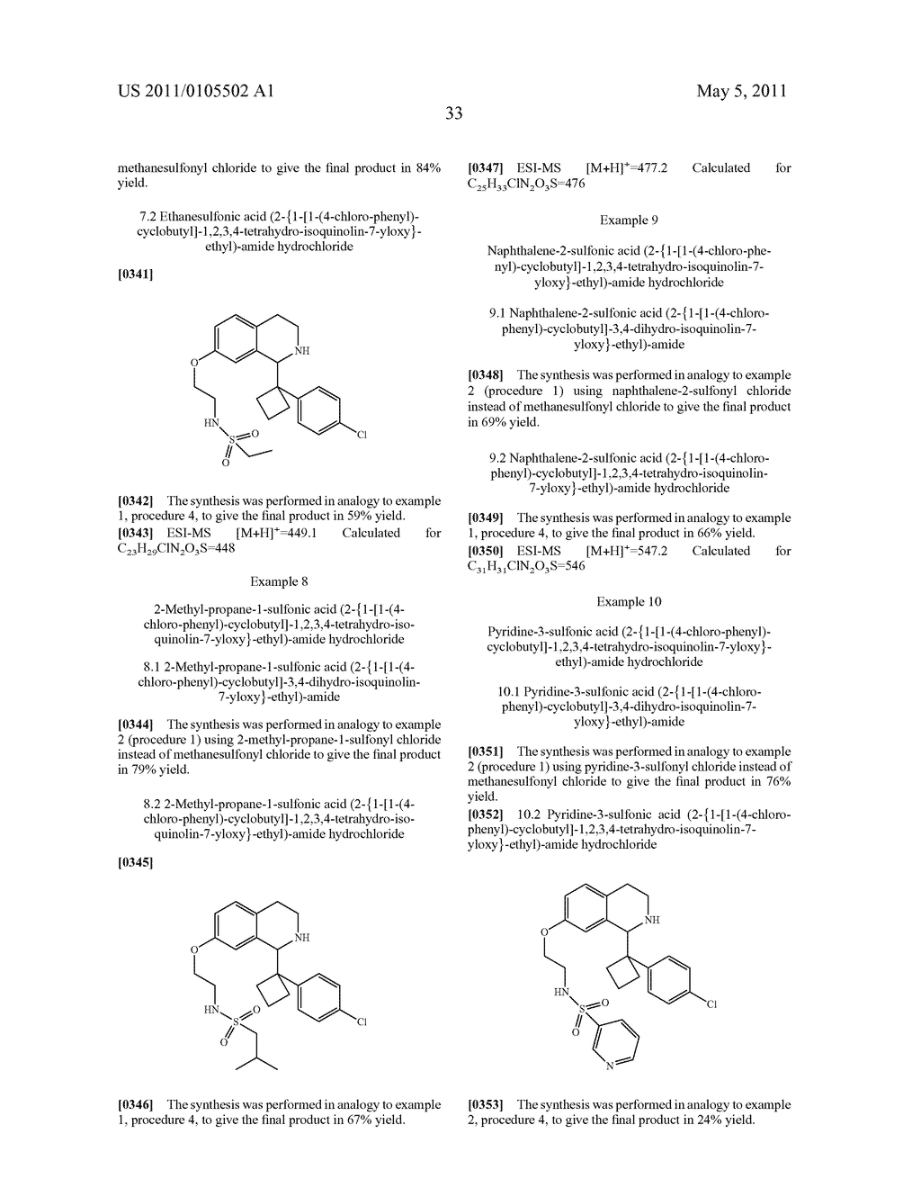 TETRAHYDROISOQUINOLINES, PHARMACEUTICAL COMPOSITIONS CONTAINING THEM, AND THEIR USE IN THERAPY - diagram, schematic, and image 34