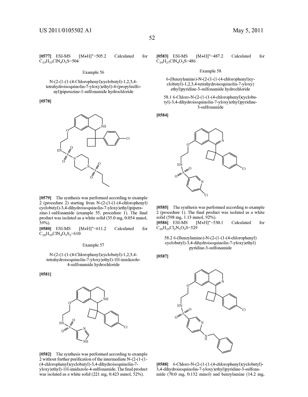 TETRAHYDROISOQUINOLINES, PHARMACEUTICAL COMPOSITIONS CONTAINING THEM, AND THEIR USE IN THERAPY - diagram, schematic, and image 53