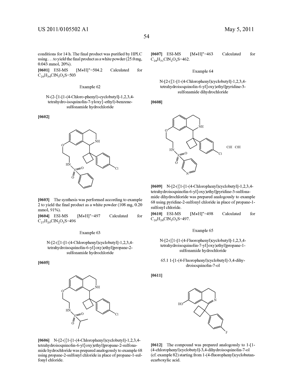 TETRAHYDROISOQUINOLINES, PHARMACEUTICAL COMPOSITIONS CONTAINING THEM, AND THEIR USE IN THERAPY - diagram, schematic, and image 55