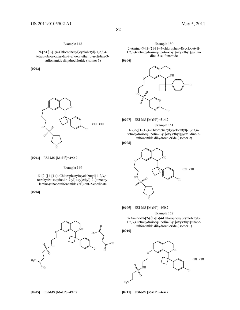 TETRAHYDROISOQUINOLINES, PHARMACEUTICAL COMPOSITIONS CONTAINING THEM, AND THEIR USE IN THERAPY - diagram, schematic, and image 83