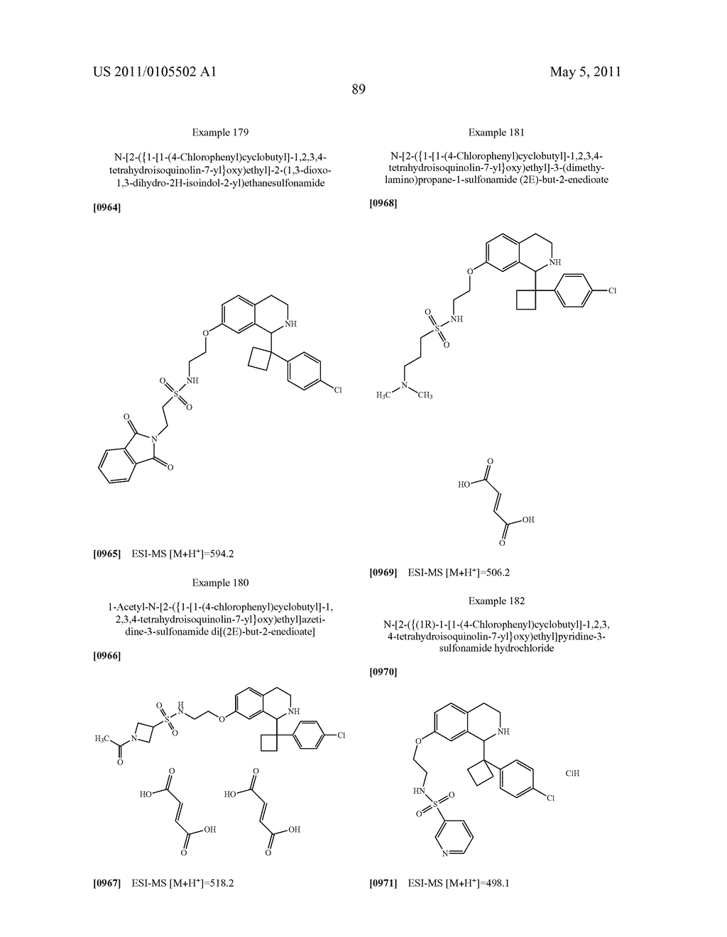 TETRAHYDROISOQUINOLINES, PHARMACEUTICAL COMPOSITIONS CONTAINING THEM, AND THEIR USE IN THERAPY - diagram, schematic, and image 90